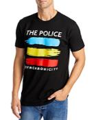Philcos The Police Synchronicity Cotton Graphic Tee