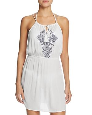 Ella Moss The Wanderer Embroidered Dress Swim Cover Up