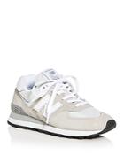 New Balance Women's Classic 574 Suede Lace Up Sneakers
