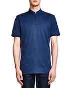 The Kooples Stand Collar Classic Fit Polo