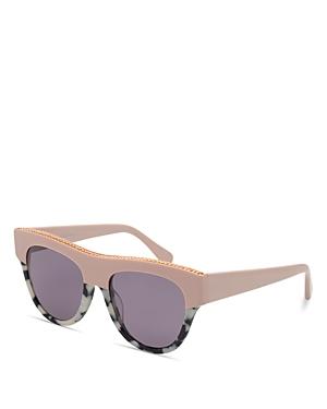 Stella Mccartney Falabella Chain Cat Eye Sunglasses, 51mm