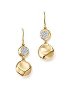 Ippolita 18k Yellow Gold Onda Diamond Pebble Drop Earrings - 100% Exclusive