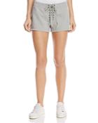 Pam & Gela Lace-up Sweat Shorts
