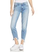7 For All Mankind Roxanne Ankle Straight Jeans In Light Gallery Row 3
