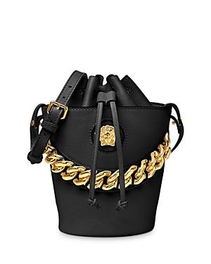 Versace Leather Bucket Bag