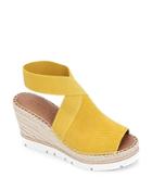 Gentle Souls By Kenneth Cole Women's Colleen Espadrille Wedge Sandals