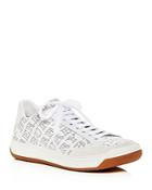 Burberry Women's Timsbury Perforated Leather Lace Up Sneakers