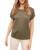 Gerard Darel Jessi Metallic Striped Tee
