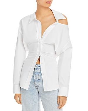 Alexanderwang.t Open Back Button Up Shirt
