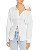 Alexanderwang.t Open Back Button Up Shirt