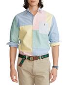 Polo Ralph Lauren Cotton Color Blocked Oxford Shirt