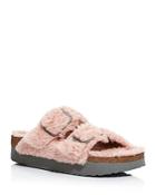 Birkenstock Women's Papillio Arizona Shearling Slide Sandals - 100% Exclusive