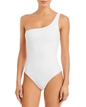 Onia Sienna Asymmetric One Piece Swimsuit
