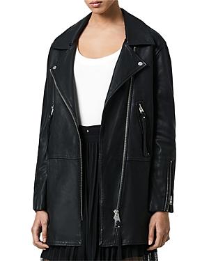 Allsaints Luna Leather Moto Jacket