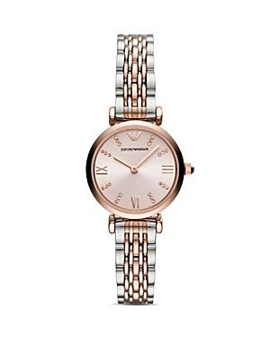 Emporio Armani Two-tone Stainless Steel Watch, 28mm