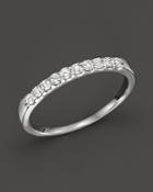 Diamond Band Ring In 14k White Gold, .25 Ct. T.w.
