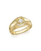 Bloomingdale's Diamond Men's Ring In 14k Yellow Gold, .25 Ct. T.w. - 100% Exclusive