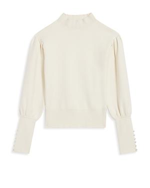 Sandro Raphael Mock Neck Sweater