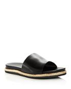 The Men's Store At Bloomingdale's Men's Leather Slide Sandals - 100% Exclusive