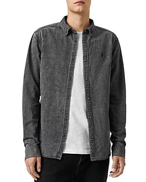 Allsaints Burlington Regular Fit Button Down Shirt