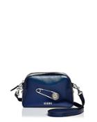 Versus Versace Safety Pin Leather Crossbody
