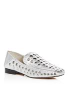 1.state Women's Flintia Embellished Leather Apron Toe Loafers