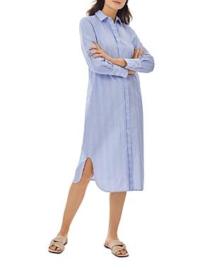 Misook Cotton Midi Shirtdress