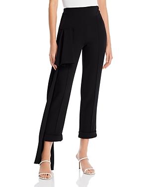Hellessy Romeo Side Drape Straight Leg Pants