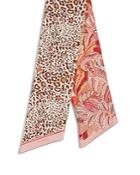 Salvatore Ferragamo Batik Rosa Avorio Silk Scarf