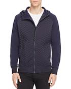 Scotch & Soda Quilted Panel Hooded Jacket