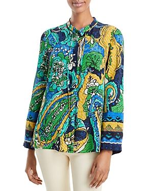 Kobi Halperin Brodie Silk Printed Blouse