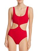 Solid & Striped The Bailey Knot-detail Monokini One Piece Swimsuit
