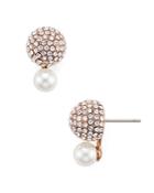 Kate Spade New York Pave Doube Bauble Earrings