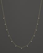 Diamond Station Necklace In 14k Yellow Gold, .50 Ct. T.w. - 100% Exclusive