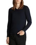 John Varvatos Collection Slim Fit V-neck Sweater