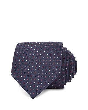 Hugo Contrast Micro Polka Dot Tie