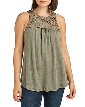 Daniel Rainn Crocheted Sleeveless Top