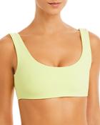 Jade Swim Rounded Edges Scoop Bikini Top