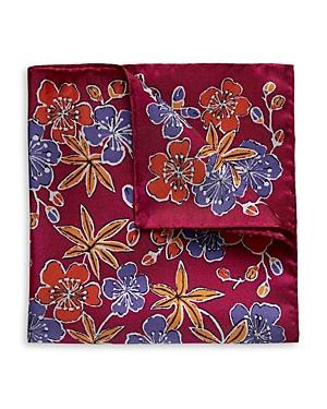 Eton Silk Floral Pocket Square