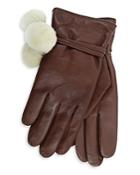 Ugg Brita Shearling Pom-pom Tech Gloves