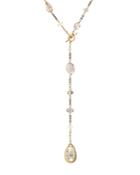 Dana Kellin Stone & Organic Freshwater Pearl Lariat Necklace, 26