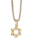 David Yurman Men's Deco Star Of David Amulet In 18k Yellow Gold