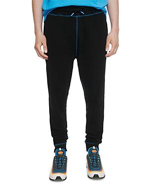 Eleven Paris Cotton Contrast Lock Stitch Regular Fit Joggers