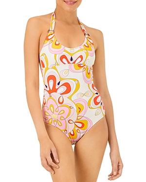 Vilebrequin Fire Fye Printed One Piece Swimsuit
