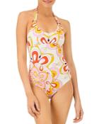 Vilebrequin Fire Fye Printed One Piece Swimsuit