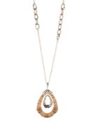 Alexis Bittar Double Link Necklace, 32