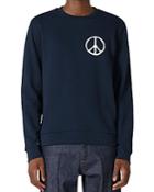 A.p.c. X Rth Peace Sign Sweatshirt