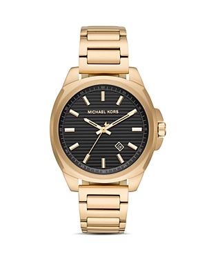 Michael Kors Bryson Gold-tone Bracelet Watch, 42mm