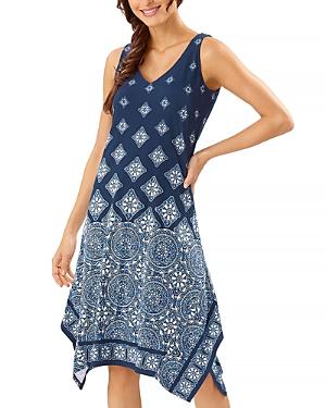 Tommy Bahama Caribbean Dreamn' Printed Midi Dress