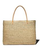 Aqua Extra-large Woven Tote - 100% Exclusive